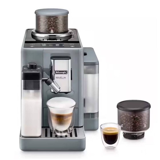 DeLonghi aparat za kavu Rivelia EXAM440.55.G 19 bara TFT zaslon u boji od 3,5", Pebble Blue
