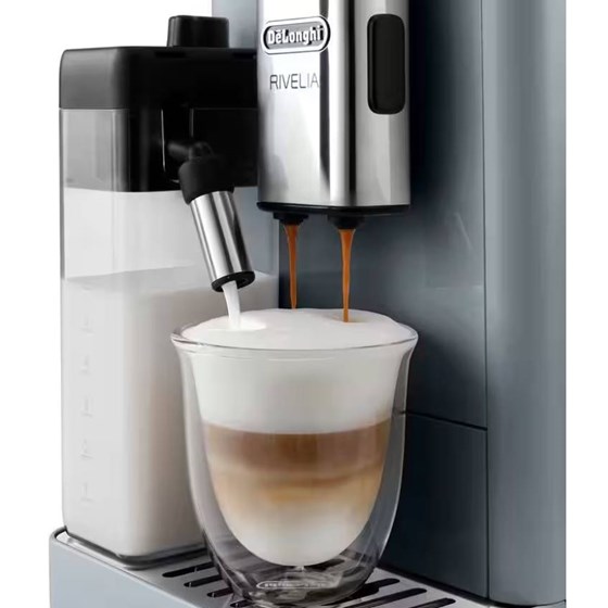 DeLonghi aparat za kavu Rivelia EXAM440.55.G 19 bara TFT zaslon u boji od 3,5", Pebble Blue