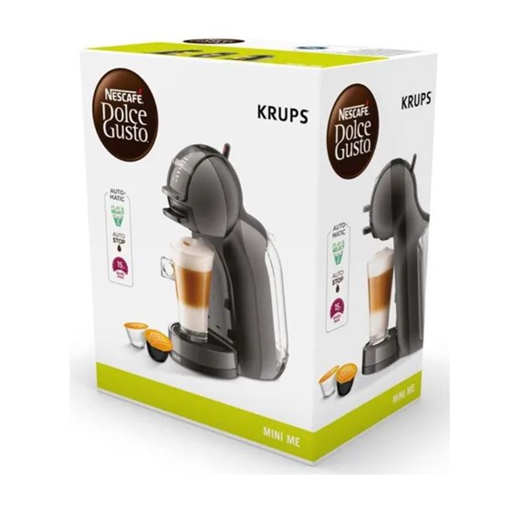 Krups aparat za kavu  KP123B10 Dolce Gusto Mini Me , artic grey/ black