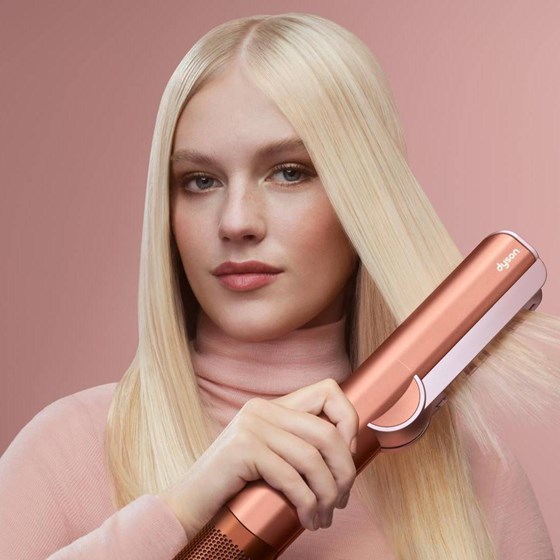 Dyson uređaj za ravnanje kose Airstrait (143343) AmberSilk/Pink Champagne Limited Edition