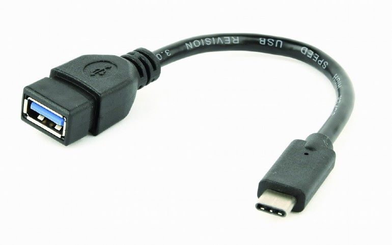 Kabel USB 3.0 Type-C M - USB 3.0 Type-A F 0.20m OTG Gembird P/N: A-OTG-CMAF3-01