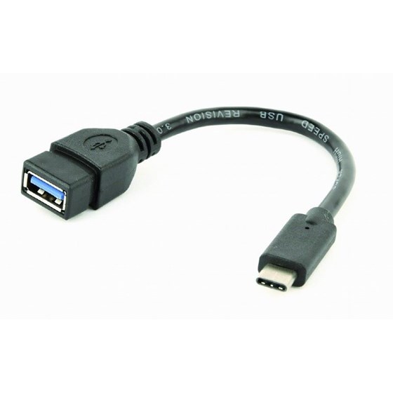 Kabel USB 3.0 Type-C M - USB 3.0 Type-A F 0.20m OTG Gembird P/N: A-OTG-CMAF3-01