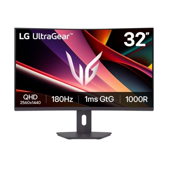 Monitor LG UltraGear 32" QHD VA Gaming Monitor, 2560x1440, 180 Hz, 1ms, 2x HDMI, 1x DP, Crni, 32G600A-B.AEUQ