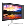 Monitor LG UltraFine 32" 4K iPS, 3840 x 2160, 60 Hz, 5ms, 2x HDMI, 1x DP, Bijelo srebrna, 32UN650K-W.AEU
