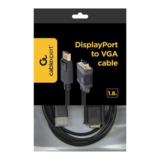 Kabel DisplayPort - VGA 1.8m Gembird, CCP-DPM-VGAM-6