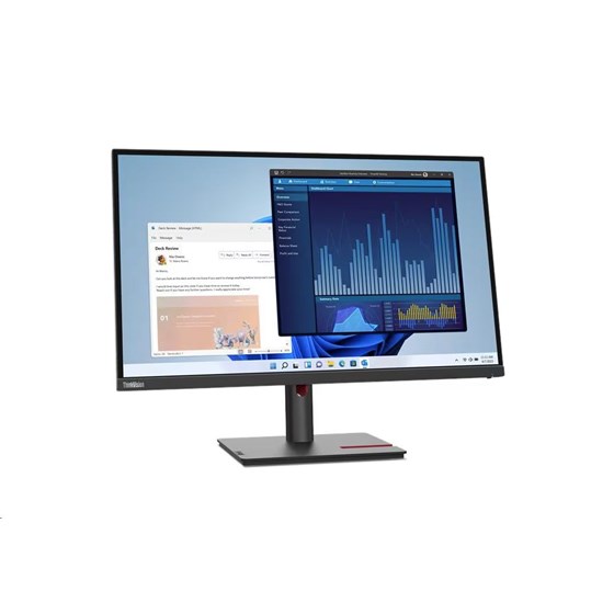 Monitor Lenovo ThinkVision T27p-10, 63A9GAT1EU, 27" UHD IPS, 4ms, HDMI, DP, 4x USB, USB C