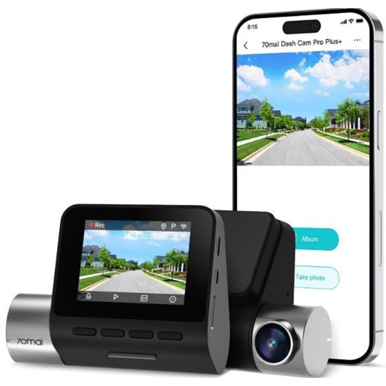 70mai A500S Pro Plus + RC06 - Dash Cam set auto kamera