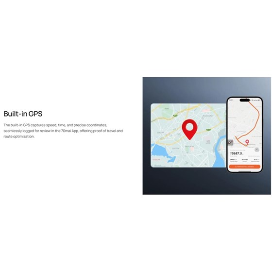 70mai T800 + RC24 - Dash Cam Set 4K (SD 256 GB) auto kamera