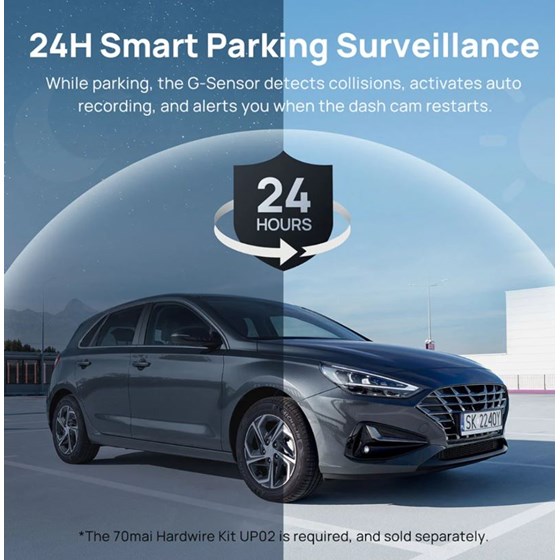 70Mai A200 Dash Cam auto kamera