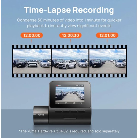 70Mai A200 Dash Cam auto kamera