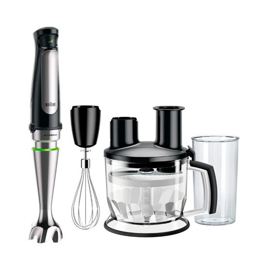 Braun štapni mikser MQ7075X 1000W 3 nastavka crni