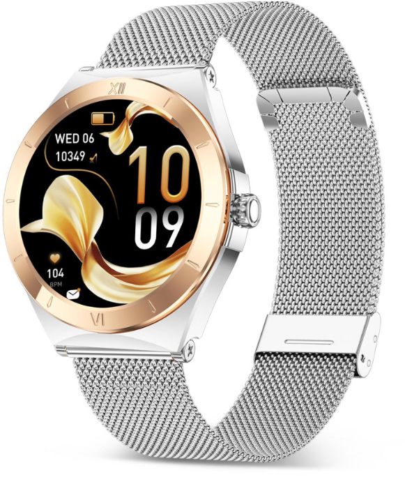 KSIX, smartwatch Lya, srebrni