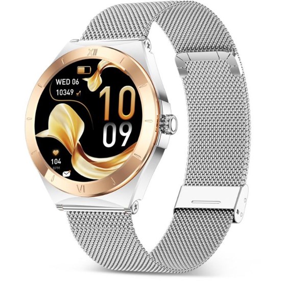 KSIX, smartwatch Lya, srebrni