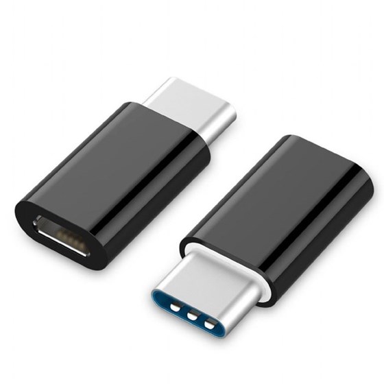 Adapter USB C (M) - MicroUSB (Ž) Gembird, A-USB2-CMmF-01