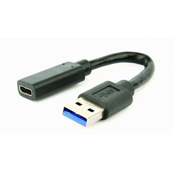 Adapter USB A (M) - USB C (Ž) Gembird, A-USB3-AMCF-01