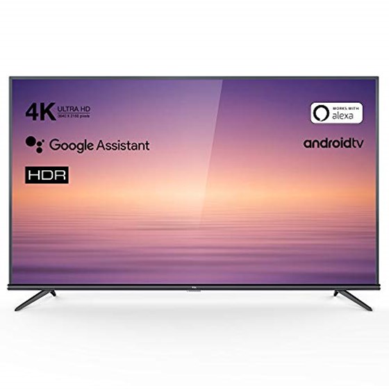 TV TCL 50EP660 50" LED 3840x2160 2x HDMI 2x USB 2.0 1x LAN WiFi Android P/N: 55196