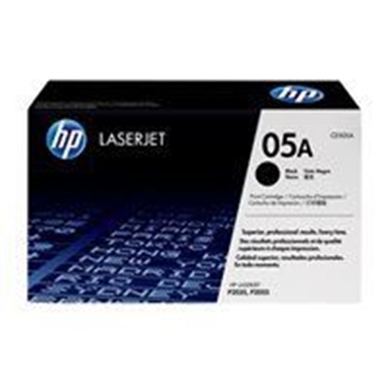 Toner HP LaserJet 05A Black P/N: CE505A 