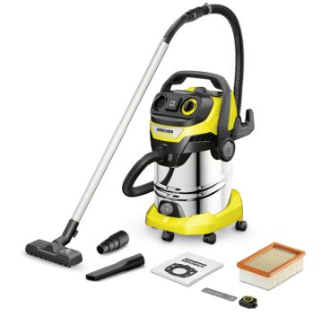 Karcher WD 6 Control P S 30/6/35/T / 30L, 1300W, inox, utičnica
