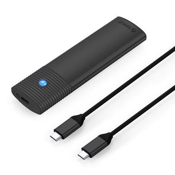 Orico Eksterno kućište za M.2 NVMe SSD B&M-Key, USB-C, crno, 6942227137845