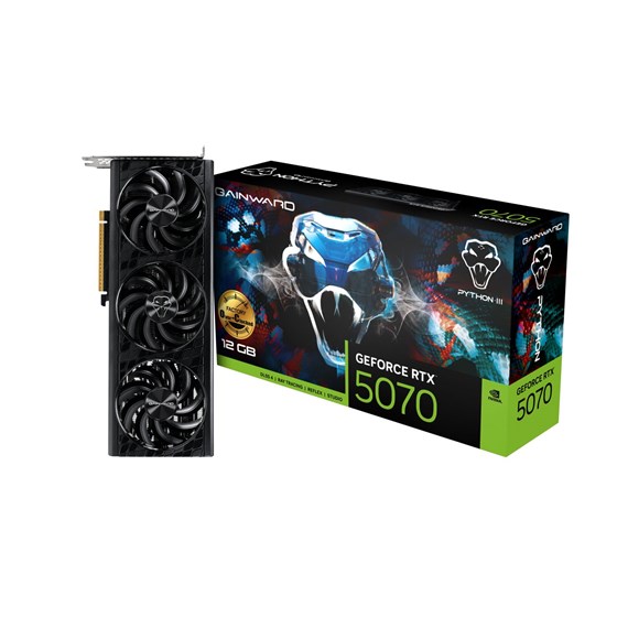 Grafička kartica Gainward nVidia GeForce RTX5070 Python III OC, 12GB, GDDR7