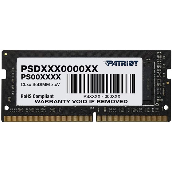 Memorija za prijenosnike 16GB DDR4 2666MHz Patriot Signature P/N: PSD416G266681S 