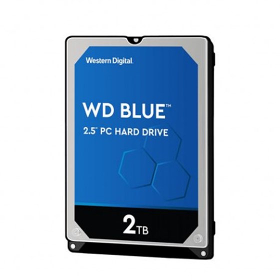 HDD 2TB Western Digital Blue 2,5" SATA III 5400rpm 128MB P/N: WD20SPZX