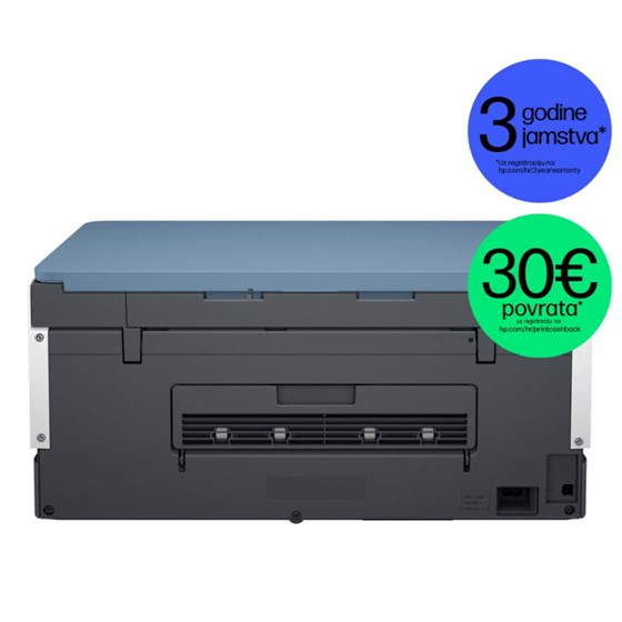 Multifunkcijski uređaj, HP Smart Tank 725 ITS Wireless, 4800x1200dpi, brzina: 15str/min, USB 2.0 Wi-Fi, 28B51A