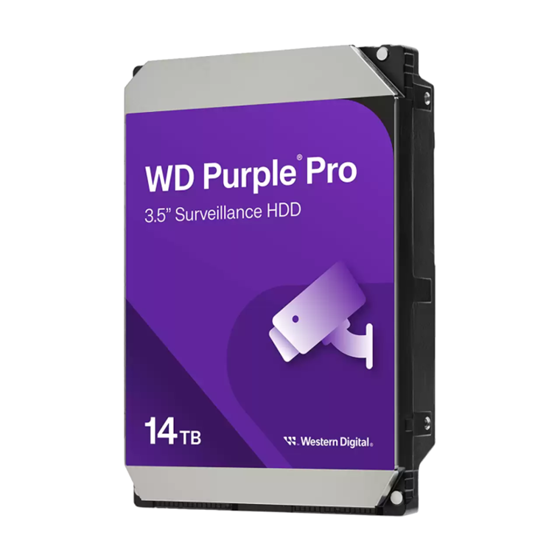 HDD 14TB WD Purple Pro SATA3, 3,5", 7200rpm, 512MB cashe, WD142PURP