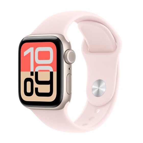 Apple Watch 40mm Sport Band: Soft Pink Sport Band - S/M (SEASONAL)