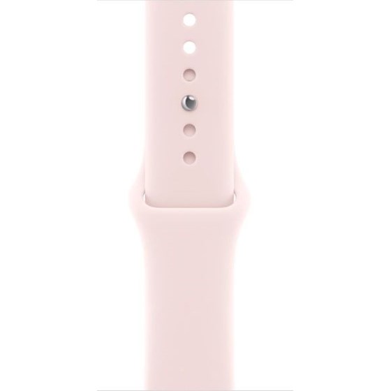 Apple Watch 40mm Sport Band: Soft Pink Sport Band - M/L (SEASONAL)
