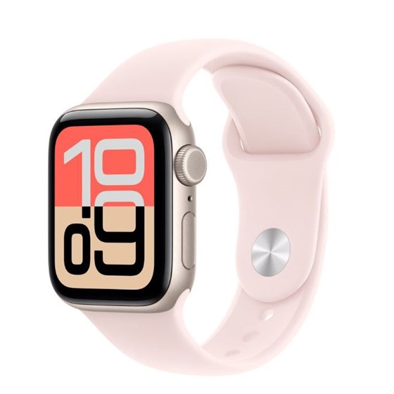 Apple Watch 40mm Sport Band: Soft Pink Sport Band - M/L (SEASONAL)