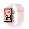Apple Watch 40mm Sport Band: Soft Pink Sport Band - M/L (SEASONAL)