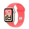 Apple Watch 40mm Sport Band: Bright Guava Sport Band - S/M (SEASONAL)