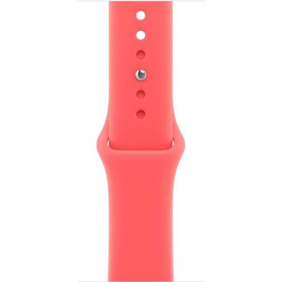 Apple Watch 42mm Band: Bright Guava Sport Band - M/L (SEASONAL)