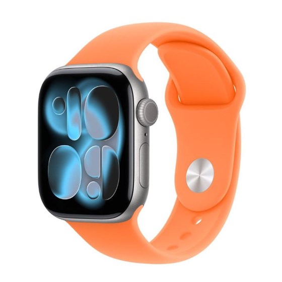 Apple Watch 42mm Band: Clementine Sport Band - M/L (SEASONAL)