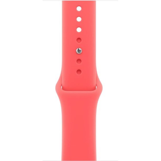 Apple Watch 46mm Sport Band: Bright Guava Sport Band - M/L (SEASONAL)