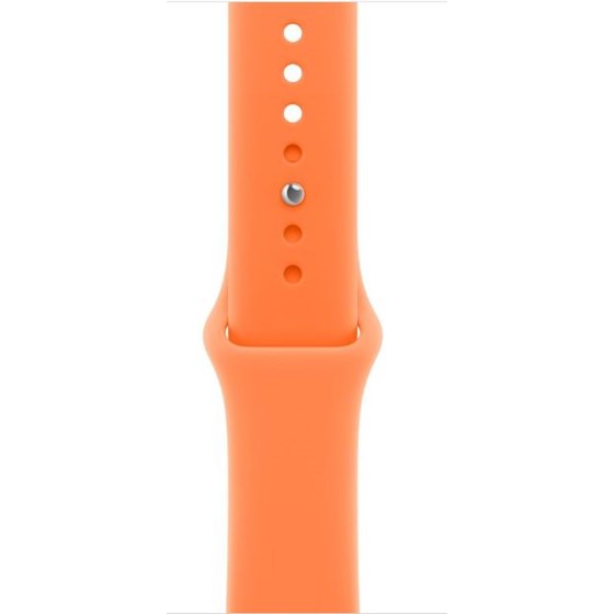 Apple Watch 46mm Sport Band: Clementine Sport Band - S/M (SEASONAL)