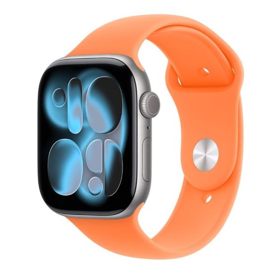 Apple Watch 46mm Sport Band: Clementine Sport Band - M/L (SEASONAL)