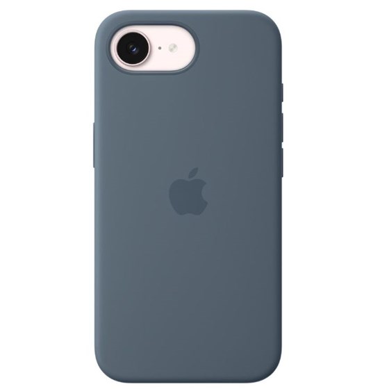 Apple iPhone 17e Silicone Case with MagSafe - Anchor Blue