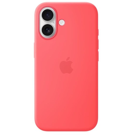Apple iPhone 17 Silicone Case with MagSafe - Bright Guava (SEASONAL)