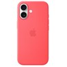 Apple iPhone 17 Silicone Case with MagSafe - Bright Guava (SEASONAL)