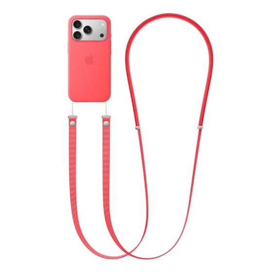 Apple Crossbody Strap - Bright Guava (SEASONAL)