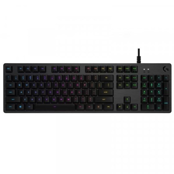 Tipkovnica Žična Logitech G512 CARBON with GX Red switches crna P/N: 920-009370