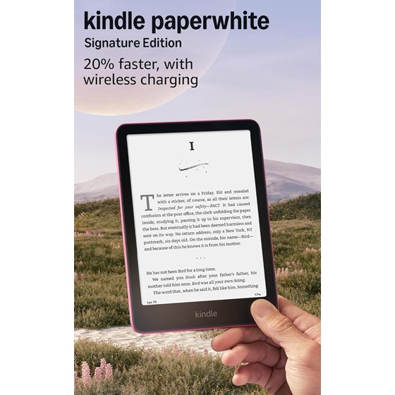 Čitač e-knjiga Amazon Kindle Paperwhite Signature Edition 32GB Metallic Raspberry