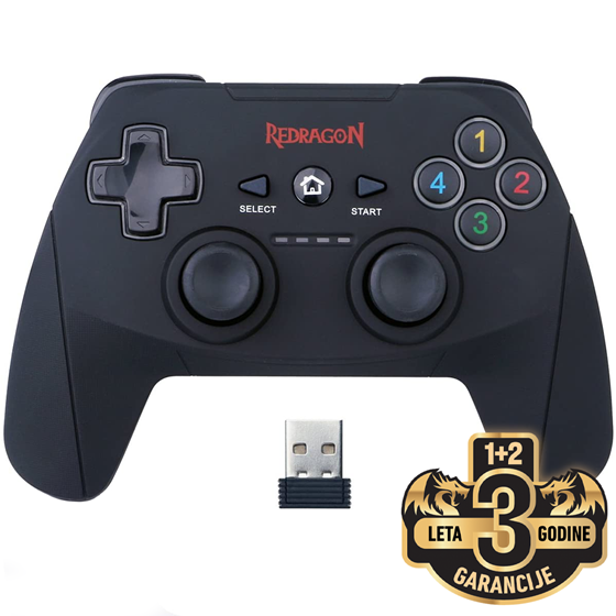 Gamepad Redragon Harrow G808 Wireless P/N: 6950376750563