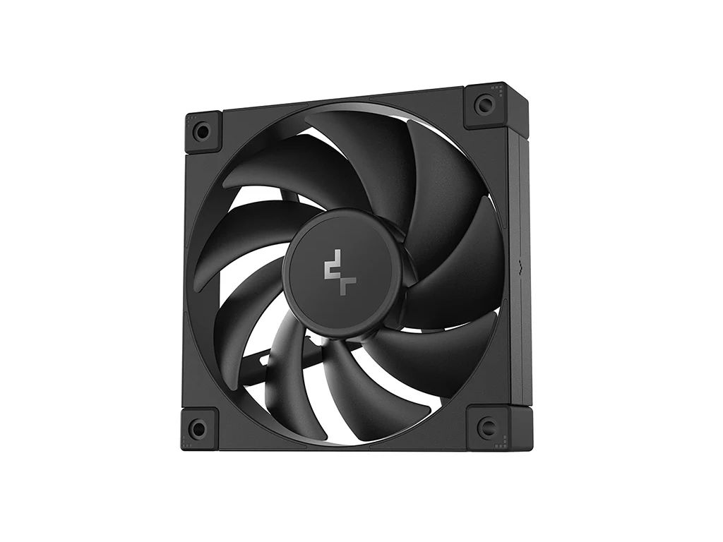 Ventilator DeepCool FD12, PWM, 120mm,, Black, R-FD12-BKNPN1-G