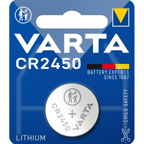 VARTA LITHIUM BATERIJA CR2450