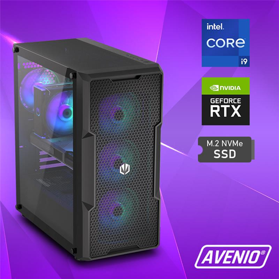 Avenio Prodigy Intel Core i9 14900KF 2.40 - 6.00GHz 64GB 2TB m.2 NVMe W11P nVidia GeForce RTX 5080 16GB GDDR7 P/N: 02243310