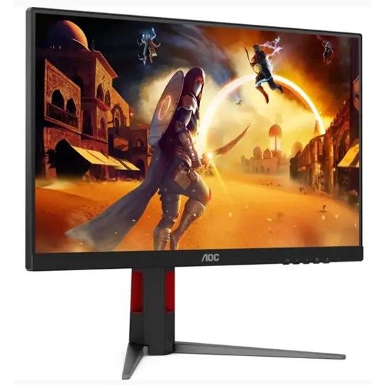 Monitor AOC 24G4HA, 23.8" FHD, Fast IPS, 200Hz, 0.5 ms, 2x HDMI, DP, Crni