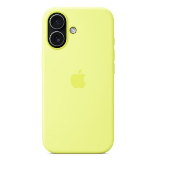 Apple iPhone 17 Silicone Case with MagSafe - Neon Yellow